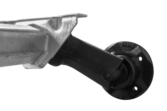 AL-KO OPTIMA ubremset aksel for tilhenger 750kg 1500mm 1820mm 4x100