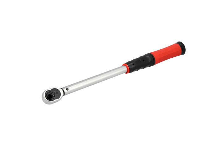 YATO 1/2" 40–220 Nm 4-delt momentnøkkelsett for hjulbytte
