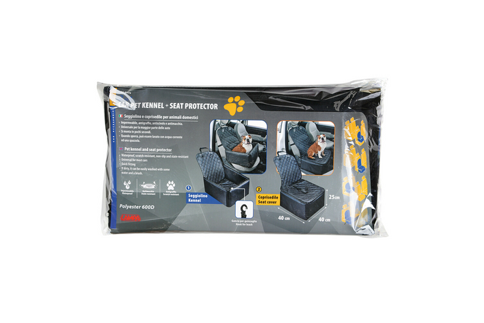 Hundebærer LAMP bilsetebeskytter 40x40cm