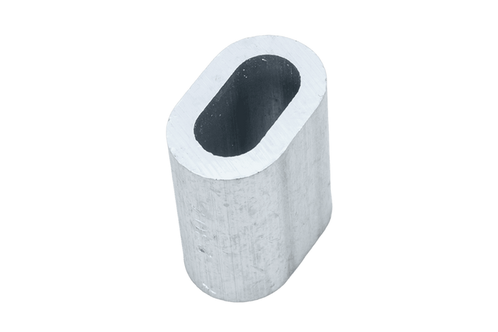 Aluminiumskobling for tau DROMET ZLA10 hylse for tau 10 mm