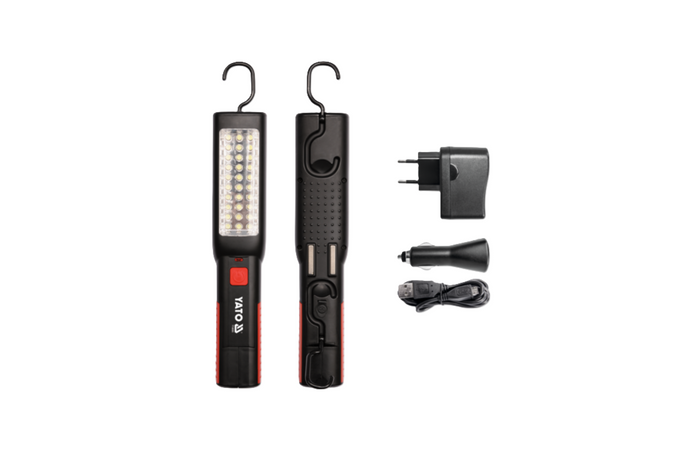 Verkstedlampe og lommelykt YATO YT-085051 37xLED 100lm