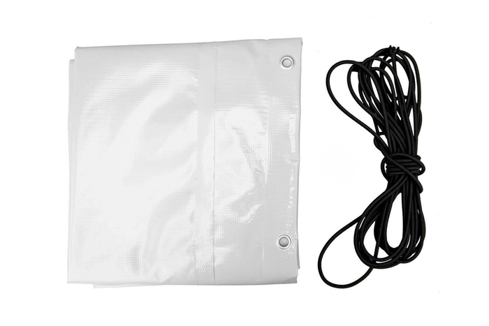 OUTLET Rammetrekk h-1100 UNITRAILER grå presenning for tilhenger 264x150cm GARDEN 265 KIPP