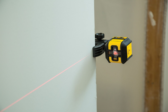 STANLEY CUBIX STHT77498-1 Krysslinjelaser - Rød