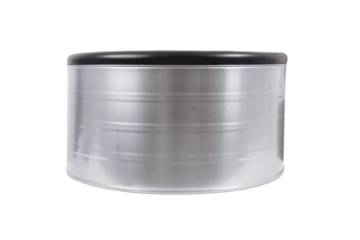 Dobbelskjerm for tilhenger 17,5-19,5" DOMAR DK7140 hjulbue 1000/500 mm metall med gummikant