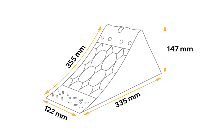 LOKHEN E36 hjulkloss h: 150mm