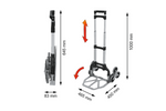 VOREL 78662 trappevogn, 75kg transportvogn