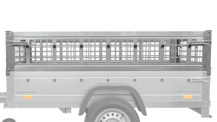 Nettingsider for UNITRAILER GARDEN TRAILER 200 KIPP tilhenger