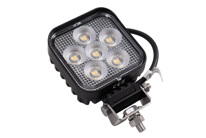 LED-arbeidslampereflektor TT TECHNOLOGY SVART TT.13324 24xLED 1920lm firkantet