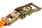 UNITRAILER 2m/25mm/1t oransje transportbånd med strammer