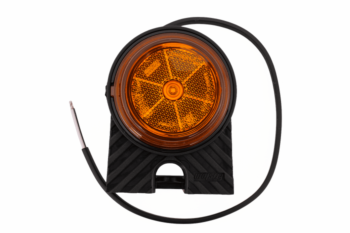 FRISTOM FT-059 LED oransje universalmarkeringslykt med vinkelfeste