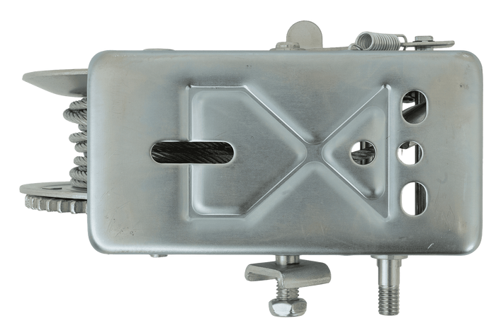 KNOTT 6X0017.008 manuell vinsj for 900 kg tilhenger med ståltau