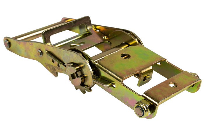 Skralle for spennbånd 1000daN 50mm 2T gul