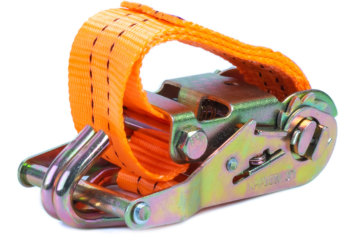 Sett med fire transportbelter med strammer UNITRAILER 3m/25mm/1t