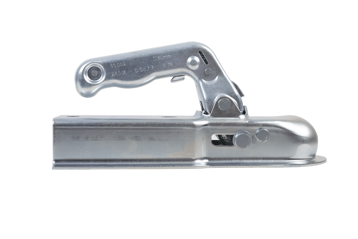 CHOOYO JD.00.53.009 kulekobling for 800 kg tilhenger med 60 mm firkantet dragstang
