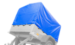 Unitrailer 1510/150 deksel KIPP H-800 BLÅ