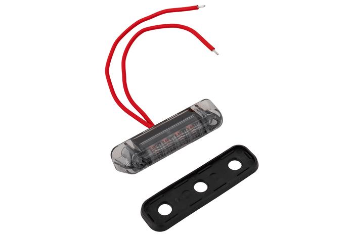 FRISTOM FT-081 LED MØRKErød universalmarkeringslampe