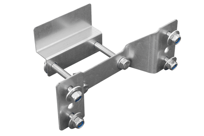 UNITRAILER HAGEHENGER KIPP reservehjulsfeste med reflektor