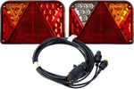 DOBPLAST DPT35 LED-baklykter + MANTES 4m 7PIN-ledning