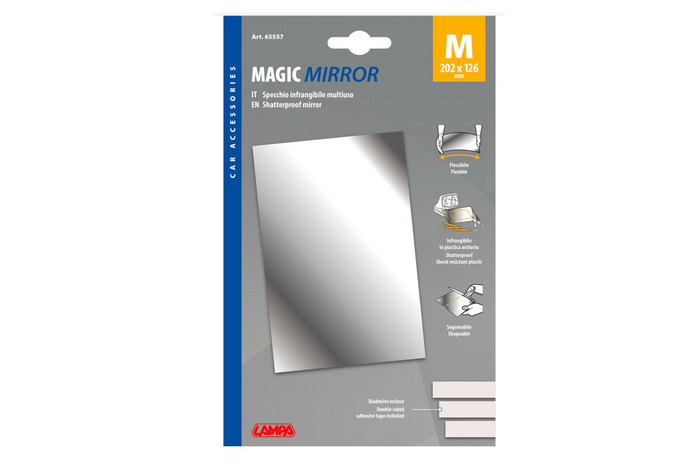 Selvklebende speil LAMP Magic-Mirror M 202x126mm