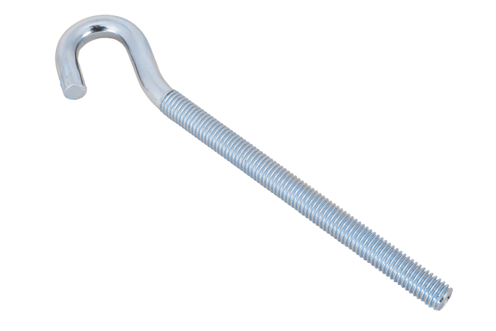 DROMET HZ M8x140 konstruksjonskrok med åpen ende (bøyd)
