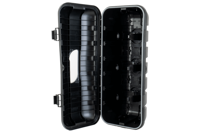 Brannslukningsboks 9/12kg DAKEN 82511 STRIKE 707x322x239mm svart