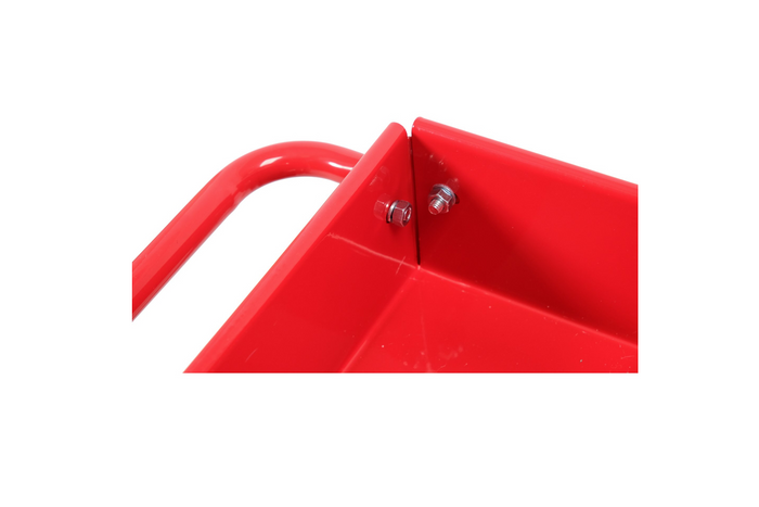 YATO YT-55210 Verkstedtralle med 3 nivåer, verkstedskap, 130 kg, 79,5 x 79 x 37 cm