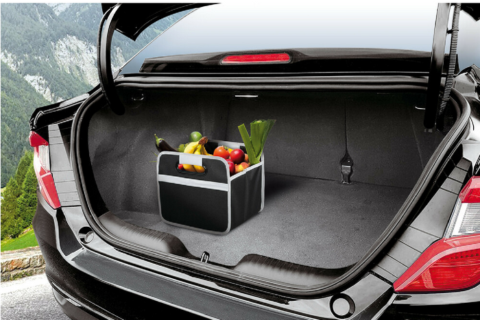 LAMPA Shop&Store M handlekurv sammenleggbar oppbevaringsbeholder 32x27cm