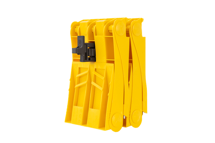 Sett med to sammenleggbare hjulklosser LOKHEN ORIGAMY 36 h: 151 mm / sett med håndtak