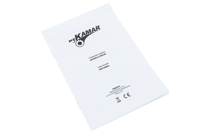 Spenningsomformer 24V/230V (1000/2000W) KAMAR E1927