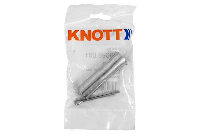 KNOTT 406698.001 støttehjulaksel, foring 78x20mm