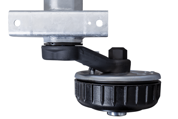 AL-KO EURO bremseaksel for tilhenger / bergingsbil 1800kg 1750mm 2250mm 5x112