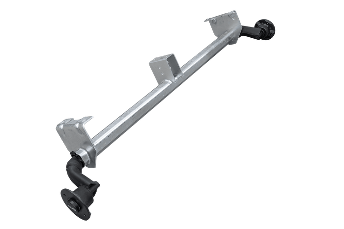 AL-KO OPTIMA ubremset aksel for tilhenger 750kg 1180mm 1630mm 4x100