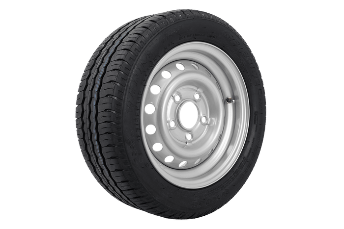 Forsterket hjul for tilhenger DEKK WANDA 195/50 R13C 104/101N FELGTRAILERTOPP 5,5Jx13"H2 5x112 ET:30