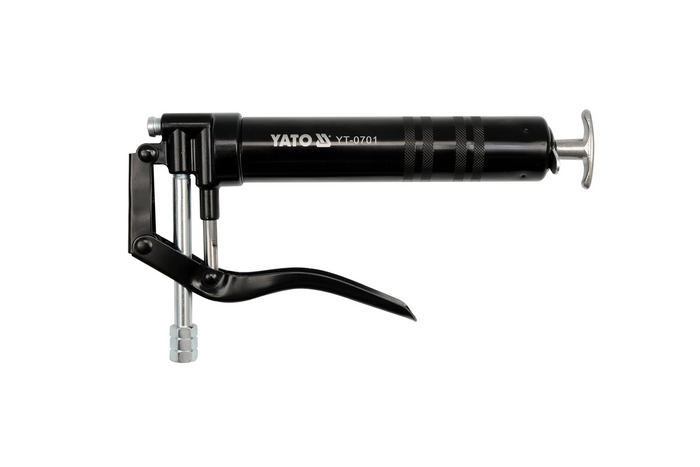 Manuell fettpresse for patroner og poser YATO YT-0701 med to dyser 120ml