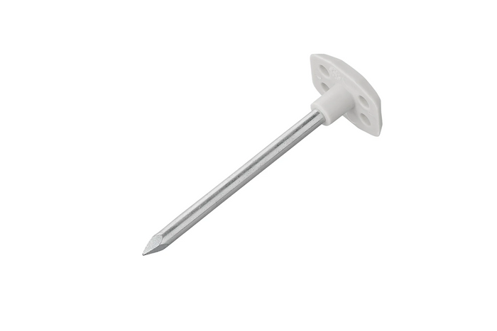 Sett med ti ProPlus bunnplugger 361736V01 metallplugger til campingmatte 10 cm