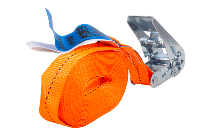 HILLS 5m/25mm/1t oransje ettdelt stropp med strammer