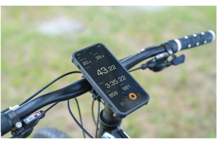 Telefonholder LAMPE Strap-feste for styre