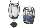 ProPlus 360814V01 Klesvaskkurv Sammenleggbar for campingvogn og reise