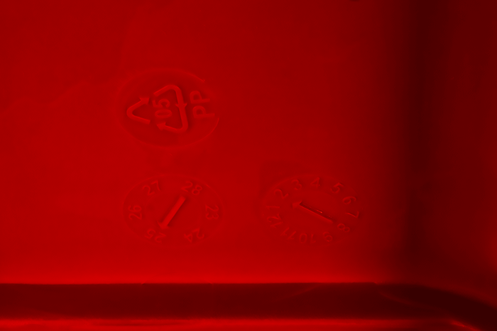 Brannslukningsboks 6kg DAKEN 82170 REGON 620x335x240mm rød