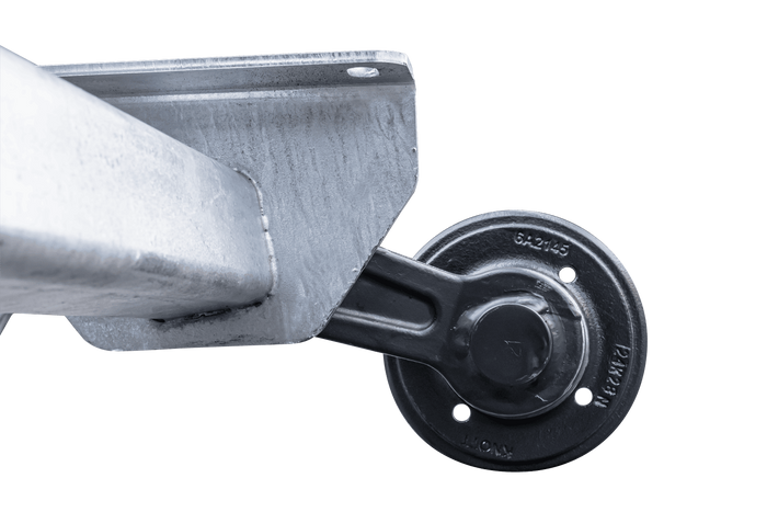 KNOTT VG7-L ubremset aksel for tilhenger 750kg 1607mm 2027mm 4x100