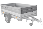 BIS aluminiumsider for UNITRAILER GARDEN 230 KIPP ALU tilhenger