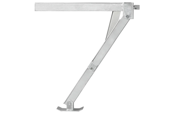 ProPlus 361510V01 uttrekkbar hjørnestøtte venstre foran/høyre bak på tilhenger 600 kg 460 mm