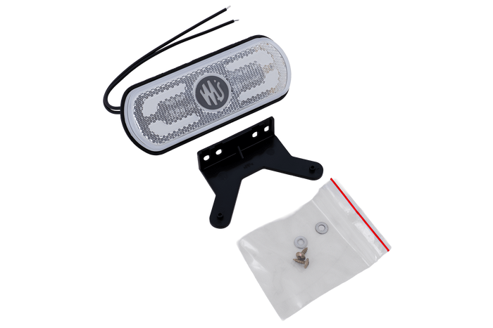 WAŚ W240 1600 LED hvit universalmarkeringslampe med holder