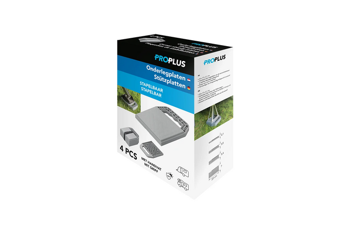 Sett med fire ProPlus 361538V01 tilhengerstabilisatorstøtteputer