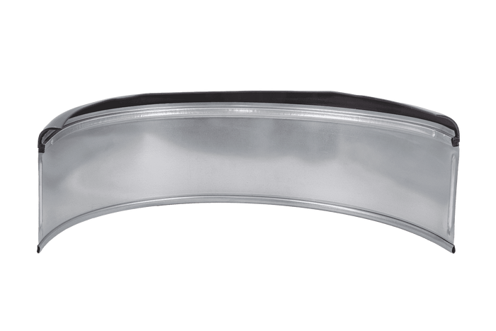 Tilhengerskjerm 13-15" DOMAR DK7110 hjulbue 820/240mm metall med gummikant