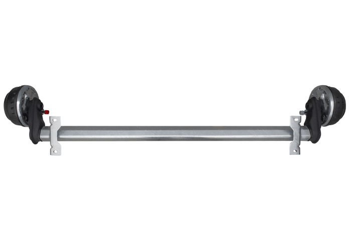 AL-KO COMPACT bremseaksel for tilhenger / bergingsbil 1000kg 1220mm 1780mm 4x100