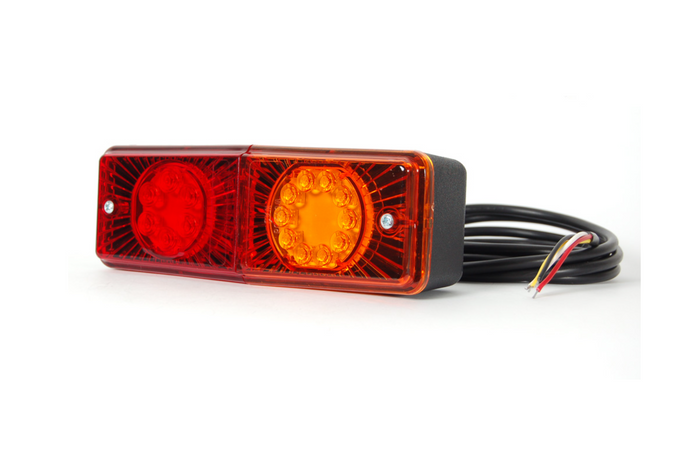 Baklykt WAŚ W072UD 487 3 funksjoner universal