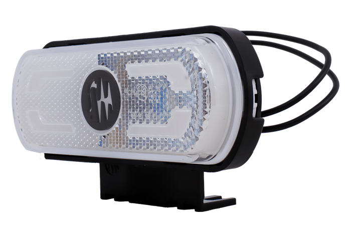 WAŚ W240 1600 LED hvit universalmarkeringslampe med holder