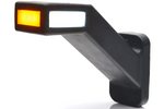 WAŚ 1448 P LED høyre markeringslampe på en gummiarm