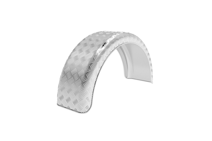 Tilhengerskjerm 14-15" DOMAR D29122 hjulbue 770/200mm